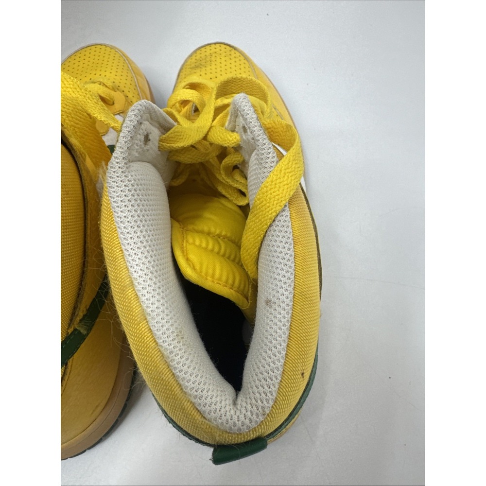 Size 13 Nike Dunk High Reverse Brazil Yellow - 317982-731 - Picture 8 of 9